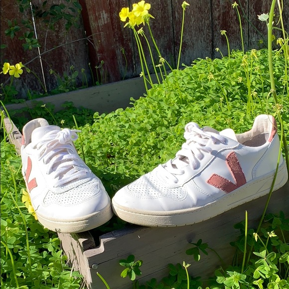 Veja pink glitter shoes - Picture 4 of 8